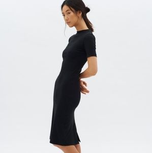 Kotn - Mock Neck Dress - black